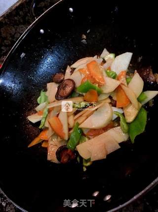 素炒山药的做法步骤：7