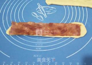 培根麦穗面包的做法步骤：13