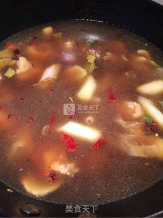 小鸡炖口蘑的做法步骤：8
