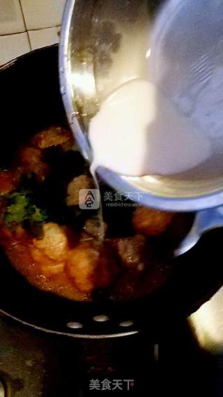 面筋塞肉的做法步骤：15