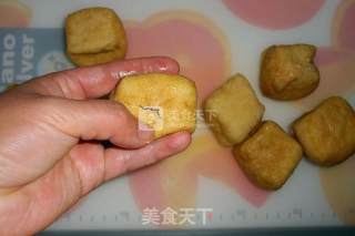 蒜蓉油豆腐塞肉的做法步骤：1