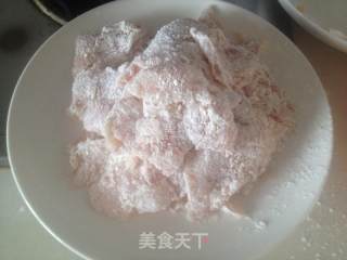 糖醋鱼片的做法步骤：3