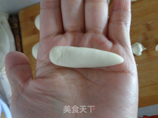 蘑菇豆沙包的做法步骤：3