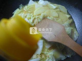 咖喱土豆白菜的做法步骤：6
