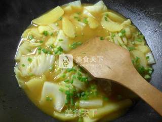 咖喱土豆白菜的做法步骤：10
