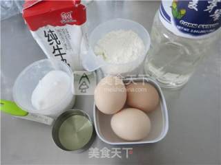 爱在心里-全蛋海绵蛋糕的做法步骤：1