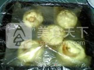 黏面包卷的做法步骤：25