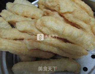 健康自制油条的做法步骤：9