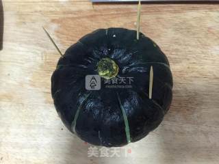 金米南瓜盅的做法步骤：7