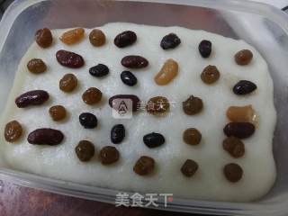蜜豆年糕的做法步骤：6