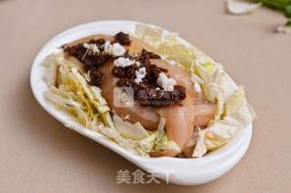 酱蒸鱼肉的做法步骤：7