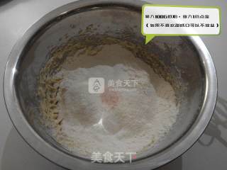 奶香咸甜酥酥原味曲奇 （适合小烤箱的原料 不消失的纹理 ）的做法步骤：5