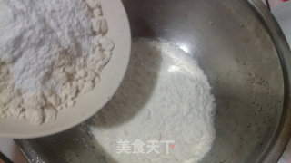 红糖蔓越莓莜面松饼的做法步骤：3