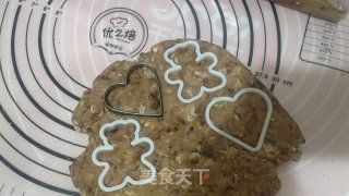红糖蔓越莓莜面松饼的做法步骤：11