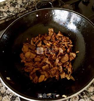 农家小炒牛肉的做法步骤：5