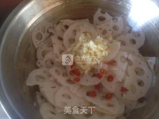 椒麻藕片的做法步骤：6