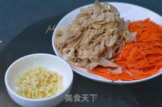 胡萝卜豆筋的做法步骤：6