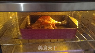 蜜汁烤鸭腿的做法步骤：9