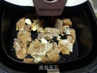 空气炸锅羊排的做法步骤：4