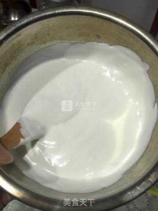 黄桃橙香慕斯蛋糕 6寸的做法步骤：10