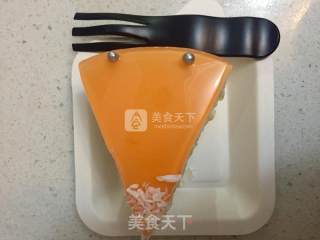 黄桃橙香慕斯蛋糕 6寸的做法步骤：19