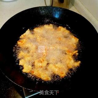 传统锅包肉的做法步骤：11