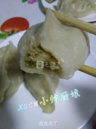 酸菜大蒸饺儿的做法步骤：7