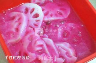 胭脂藕片的做法步骤：7