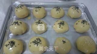 蛋黄酥的做法步骤：14