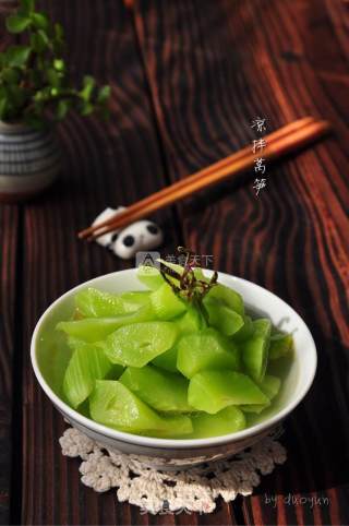 凉拌莴笋的做法步骤：7