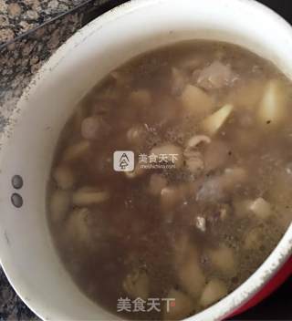 山药鸡肉粥的做法步骤：5