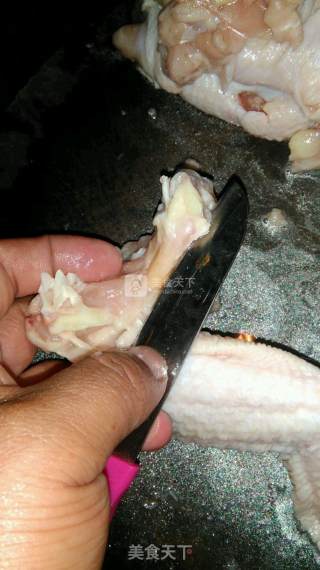 鸡翅包饭的做法步骤：1