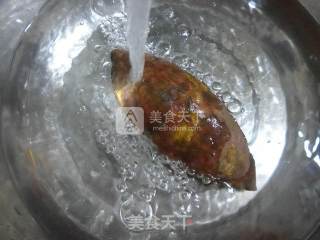 番薯煮波纹面的做法步骤：2