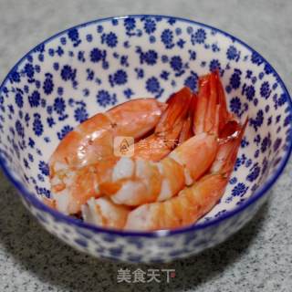 口感丰富的营养焗饭---大虾鲜蔬焗饭的做法步骤：4