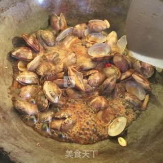 辣炒花蛤的做法步骤：5