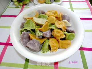 立冬之彩色饺子的做法步骤：7