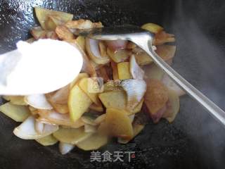 简单的家常炒土豆的做法步骤：7