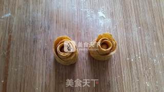 南瓜玫瑰花馒头的做法步骤：10
