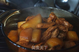 萝卜红烧肉的做法步骤：10