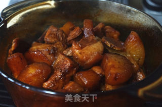 萝卜红烧肉的做法步骤：12