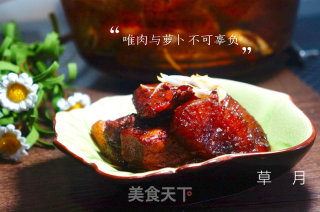 萝卜红烧肉的做法步骤：15
