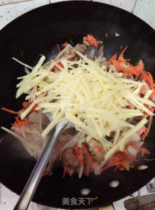 羊肉焖饭——新疆手抓饭的做法步骤：9
