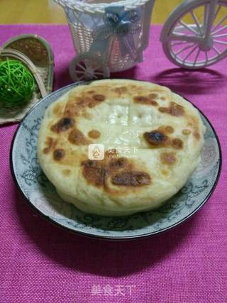烙锅饼的做法步骤：16