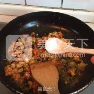 秃黄油捞饭的做法步骤：7