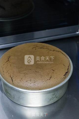 巧克力奶油蛋糕的做法步骤：9
