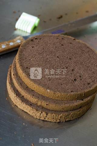 巧克力奶油蛋糕的做法步骤：10