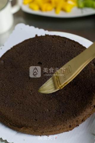 巧克力奶油蛋糕的做法步骤：15