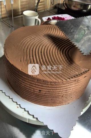 巧克力奶油蛋糕的做法步骤：19
