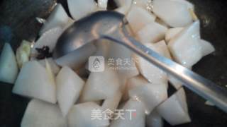 红烧白萝卜的做法步骤：4