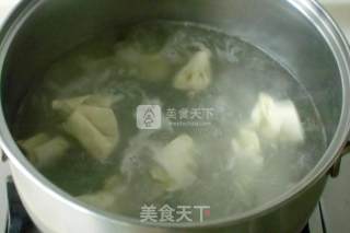野葱鲜肉小馄饨的做法步骤：9